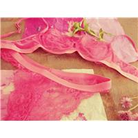 2. Flamingorosa spets-set